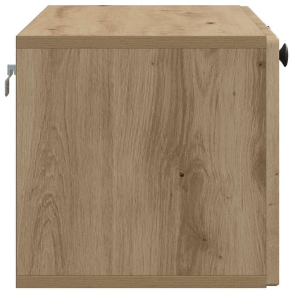 vidaXL Wall-Mounted TV Cabinet 78.5 x 31 x 30 cm Artisan Oak