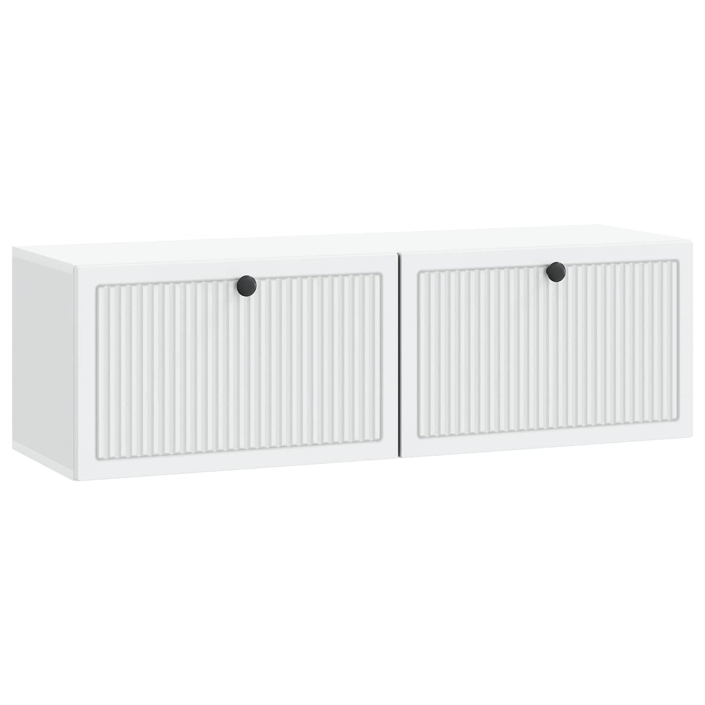vidaXL Wall-Mounted TV Cabinet White 98 x 31 x 30 cm Engineered Wood