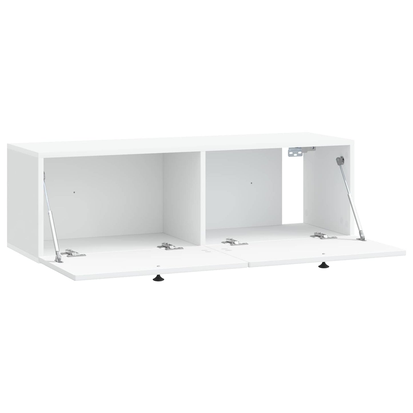vidaXL Wall-Mounted TV Cabinet White 98 x 31 x 30 cm Engineered Wood