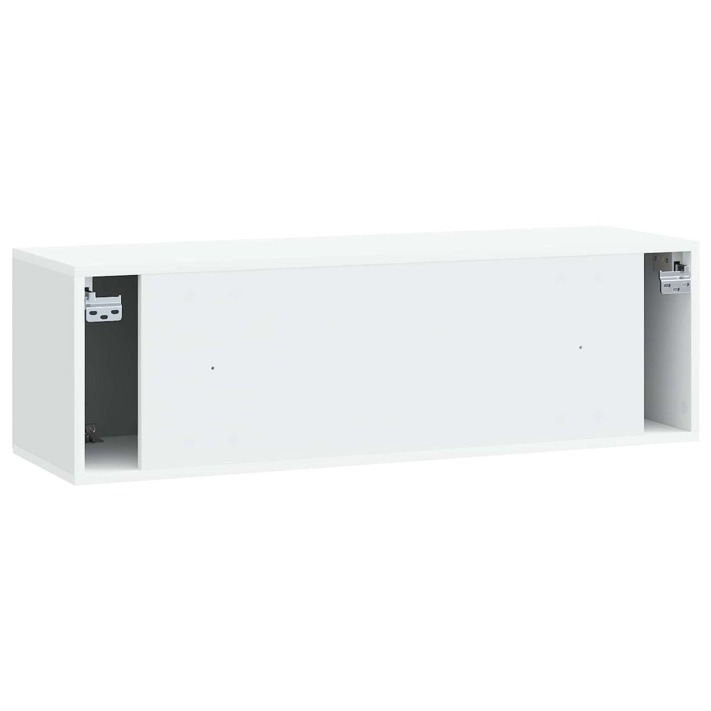 vidaXL Wall-Mounted TV Cabinet White 98 x 31 x 30 cm Engineered Wood