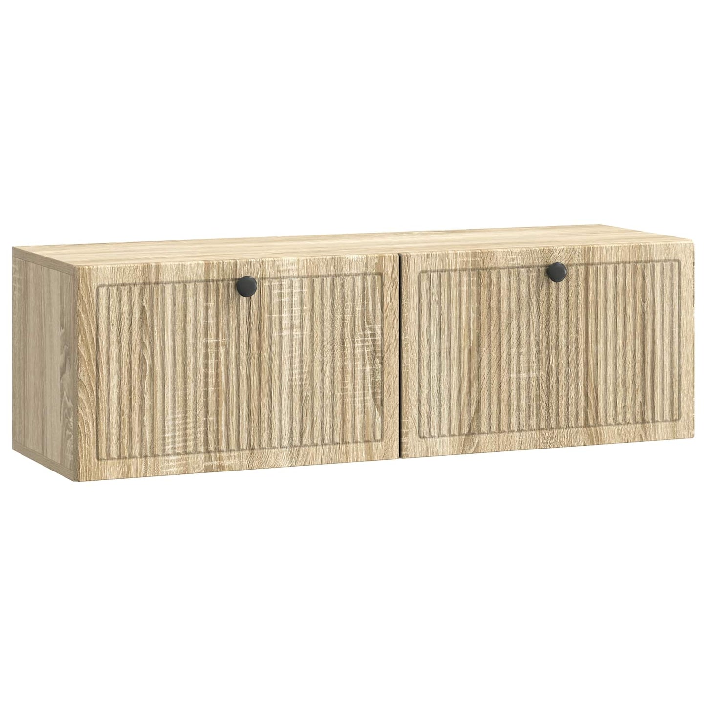 vidaXL Wall-Mounted TV Cabinet Wall-mounted Sonoma Oak 98 x 31 x 30 cm