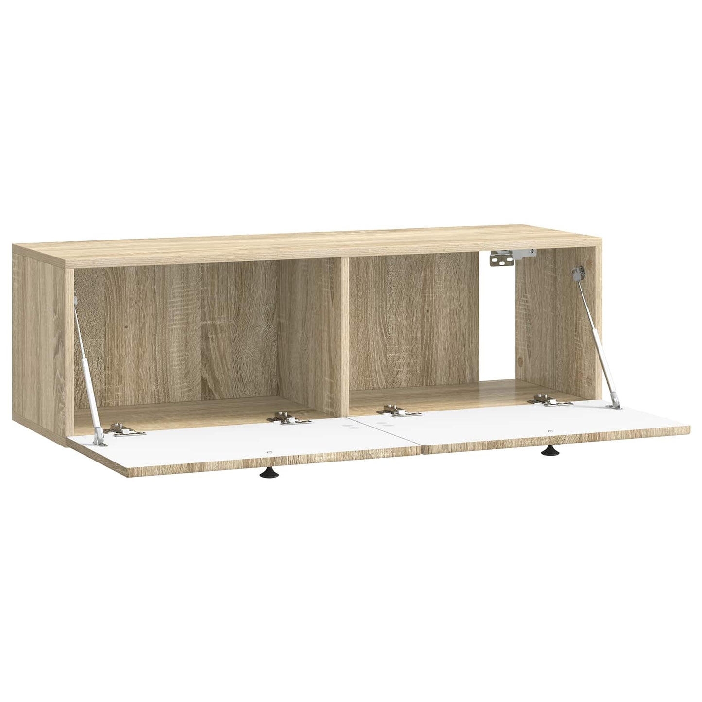 vidaXL Wall-Mounted TV Cabinet Wall-mounted Sonoma Oak 98 x 31 x 30 cm
