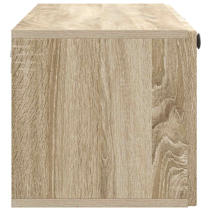 vidaXL Wall-Mounted TV Cabinet Wall-mounted Sonoma Oak 98 x 31 x 30 cm
