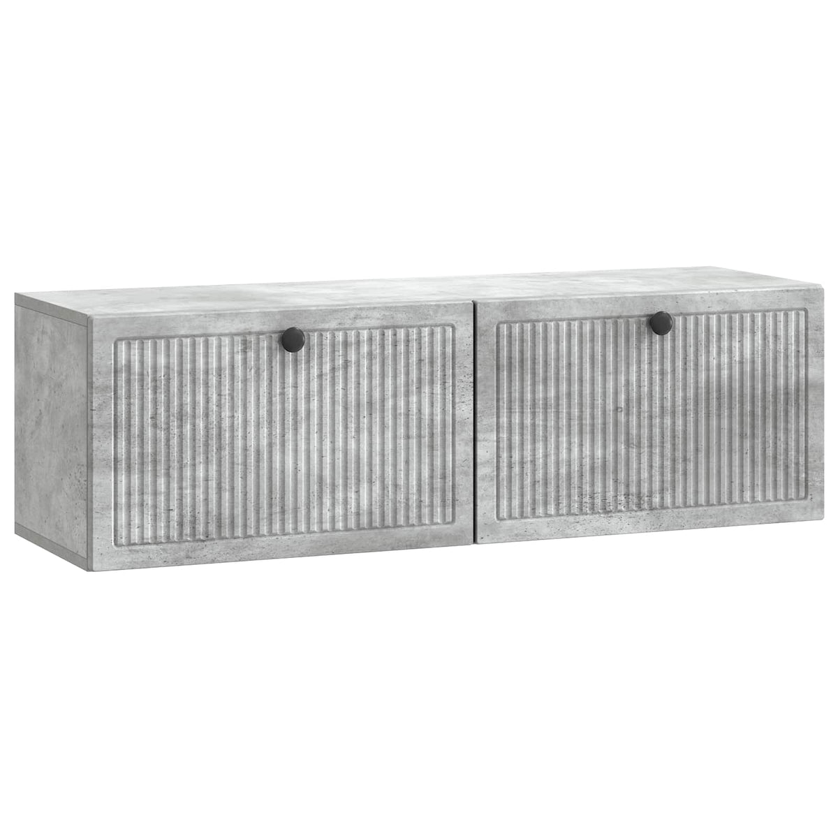 vidaXL Wall-Mounted TV Cabinet Concrete Grey 98 x 31 x 30 cm