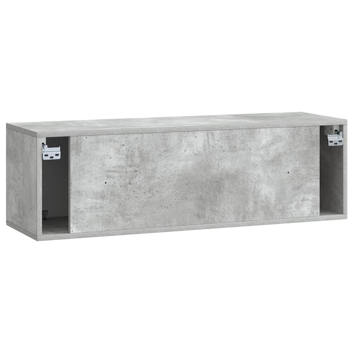 vidaXL Wall-Mounted TV Cabinet Concrete Grey 98 x 31 x 30 cm