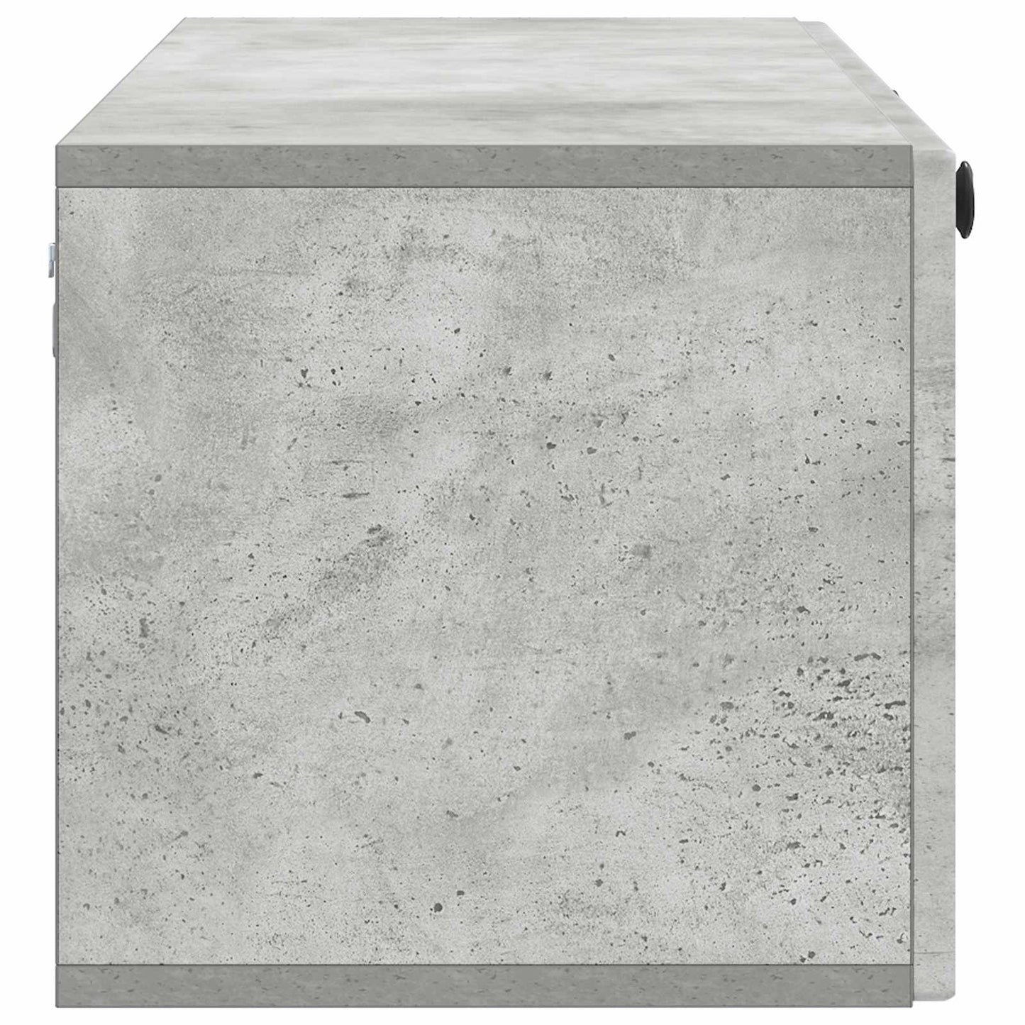 vidaXL Wall-Mounted TV Cabinet Concrete Grey 98 x 31 x 30 cm