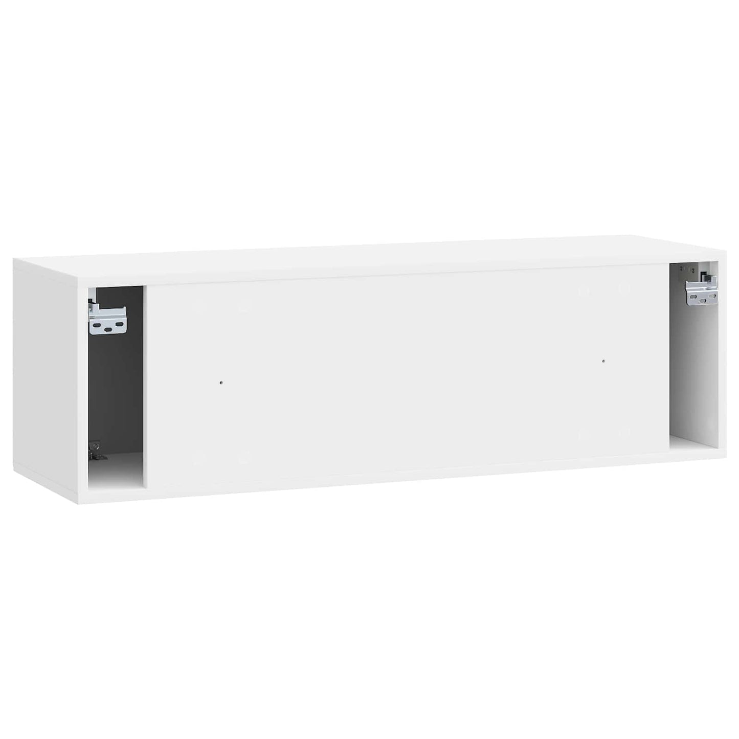 vidaXL Wall-Mounted TV Cabinet High Gloss White 98 x 31 x 30 cm