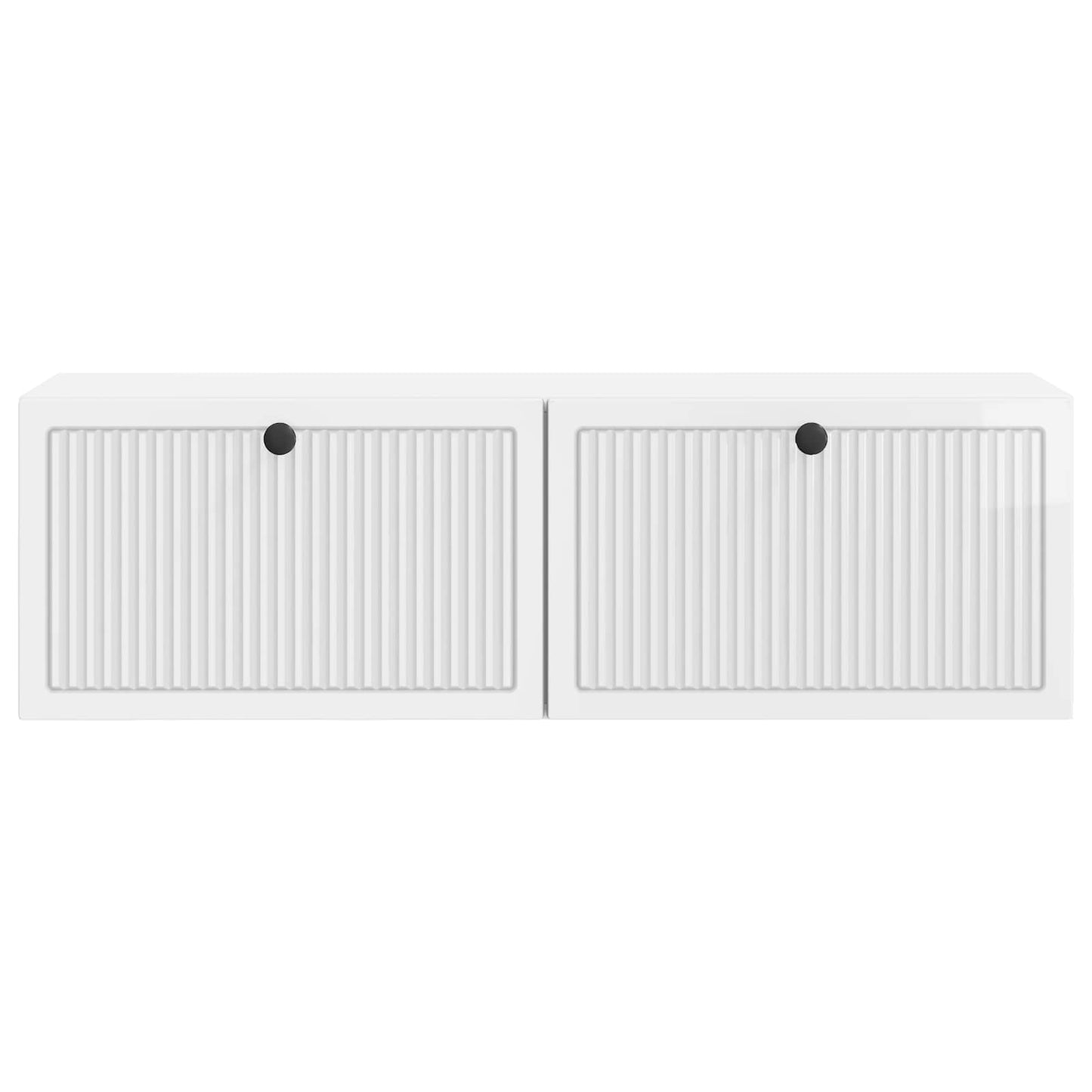 vidaXL Wall-Mounted TV Cabinet High Gloss White 98 x 31 x 30 cm