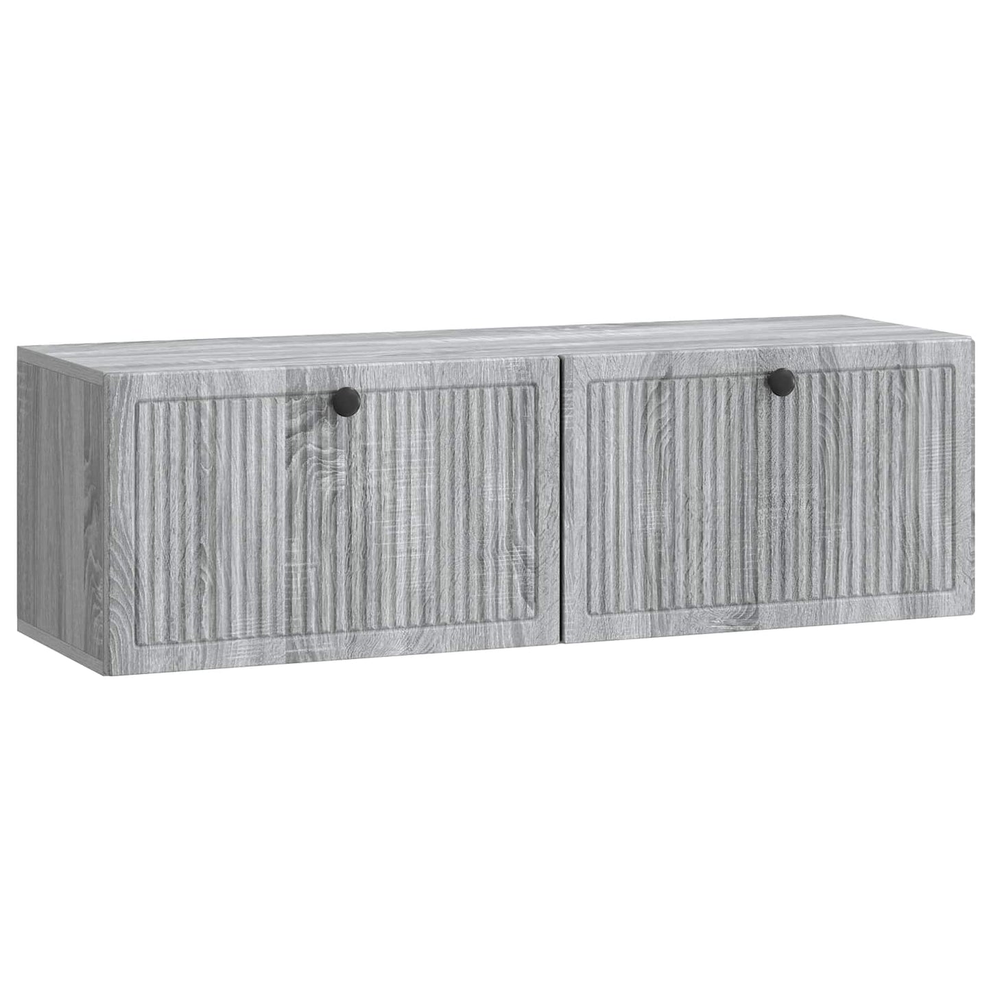 vidaXL Wall-Mounted TV Cabinet Grey Sonoma 98 x 31 x 30 cm