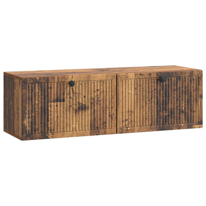 vidaXL Wall-Mounted TV Cabinet Wall-mounted Old Wood 98 x 31 x 30 cm