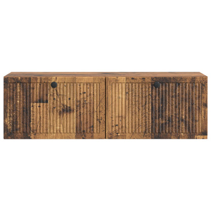 vidaXL Wall-Mounted TV Cabinet Wall-mounted Old Wood 98 x 31 x 30 cm