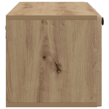 vidaXL Wall-Mounted TV Cabinet 98 x 31 x 30 cm Artisan Oak