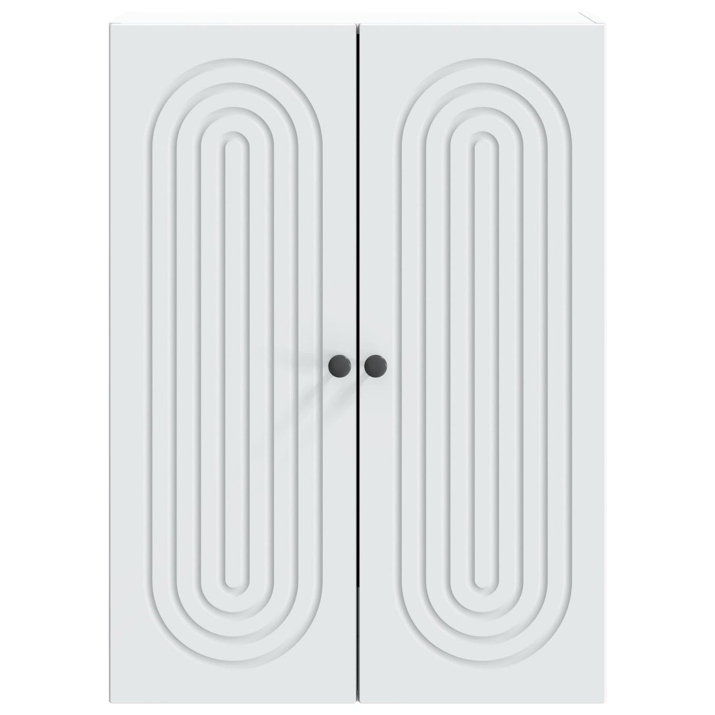vidaXL Wall-Mounted Cabinet White 66 x 34.5 x 90 cm Engineered Wood