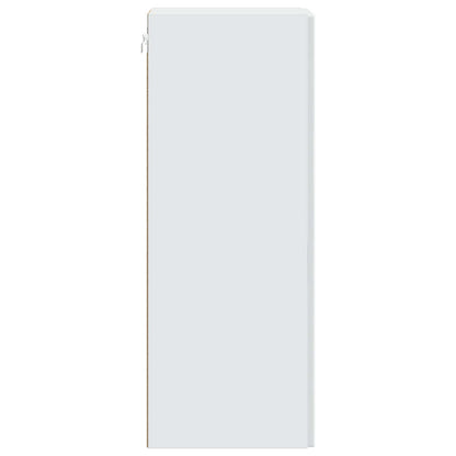 vidaXL Wall-Mounted Cabinet White 66 x 34.5 x 90 cm Engineered Wood