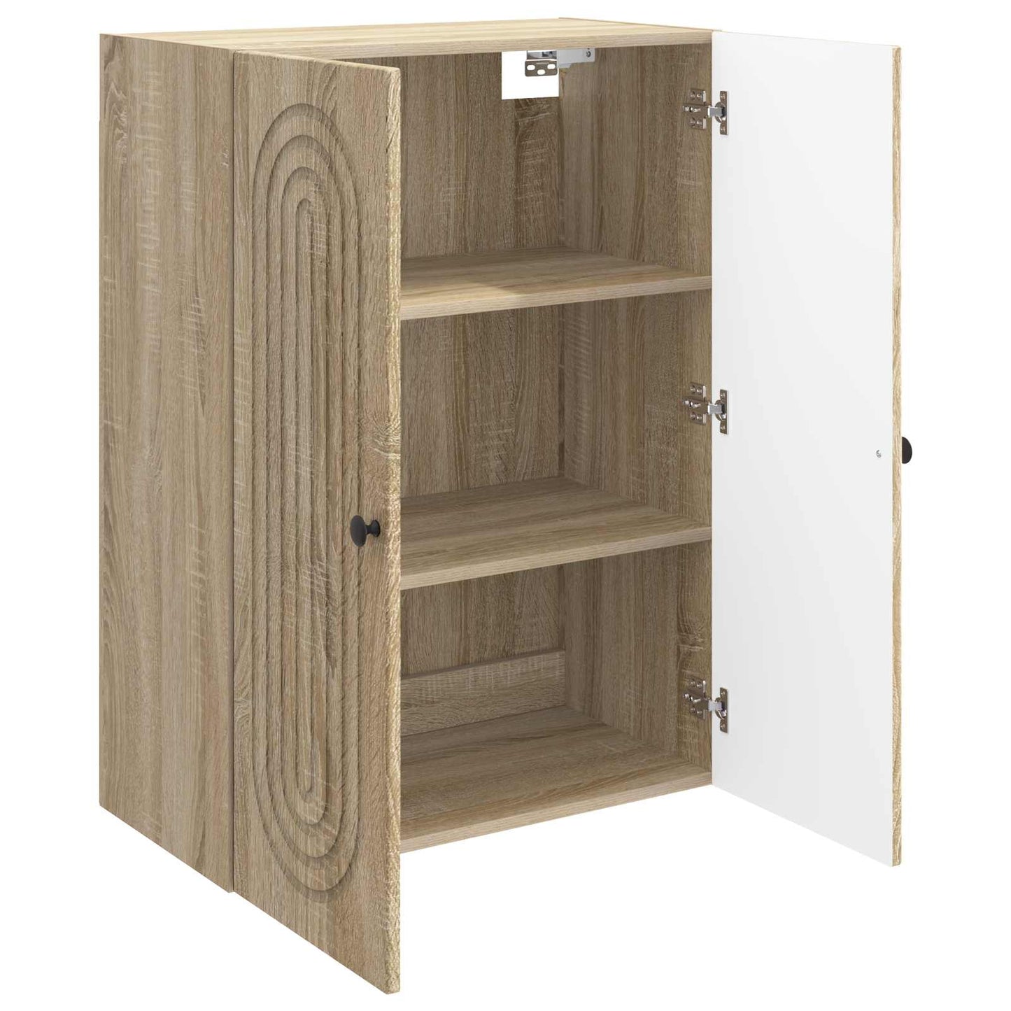 vidaXL Wall-Mounted Cabinet Sonoma Oak 66 x 34.5 x 90 cm