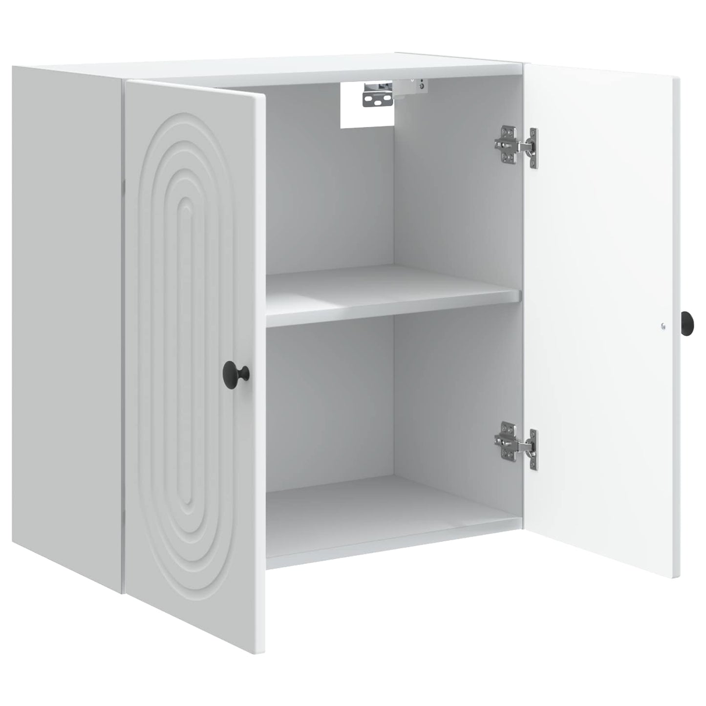 vidaXL Wall-Mounted Cabinet White 59 x 31 x 60 cm Engineered Wood