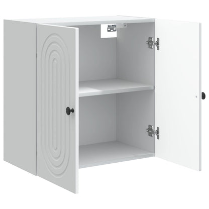 vidaXL Wall-Mounted Cabinet White 59 x 31 x 60 cm Engineered Wood