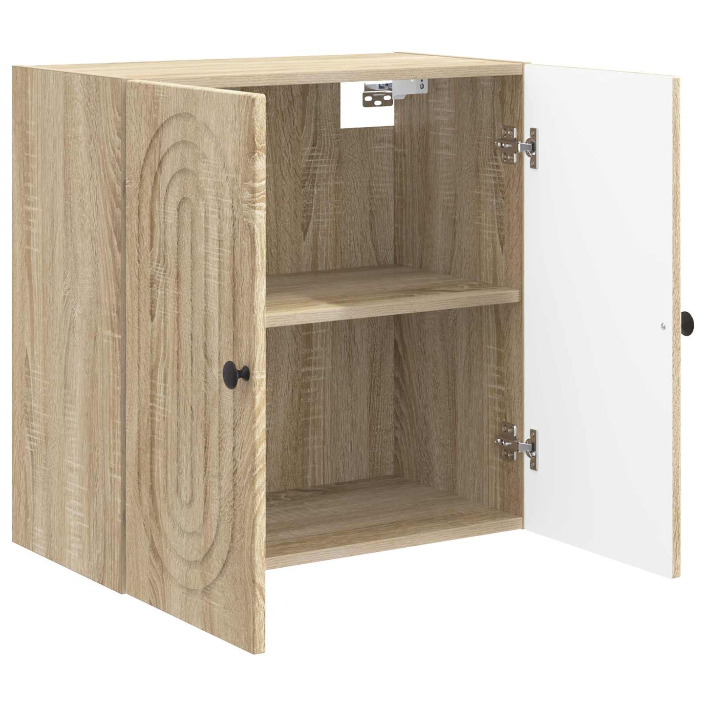 vidaXL Wall-Mounted Cabinet Sonoma Oak 59 x 31 x 60 cm Engineered Wood