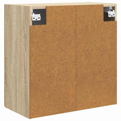 vidaXL Wall-Mounted Cabinet Sonoma Oak 59 x 31 x 60 cm Engineered Wood