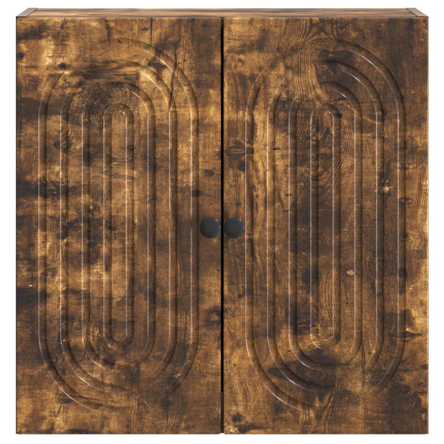 vidaXL Wall-Mounted Cabinet Smoked Oak 59 x 31 x 60 cm Engineered Wood