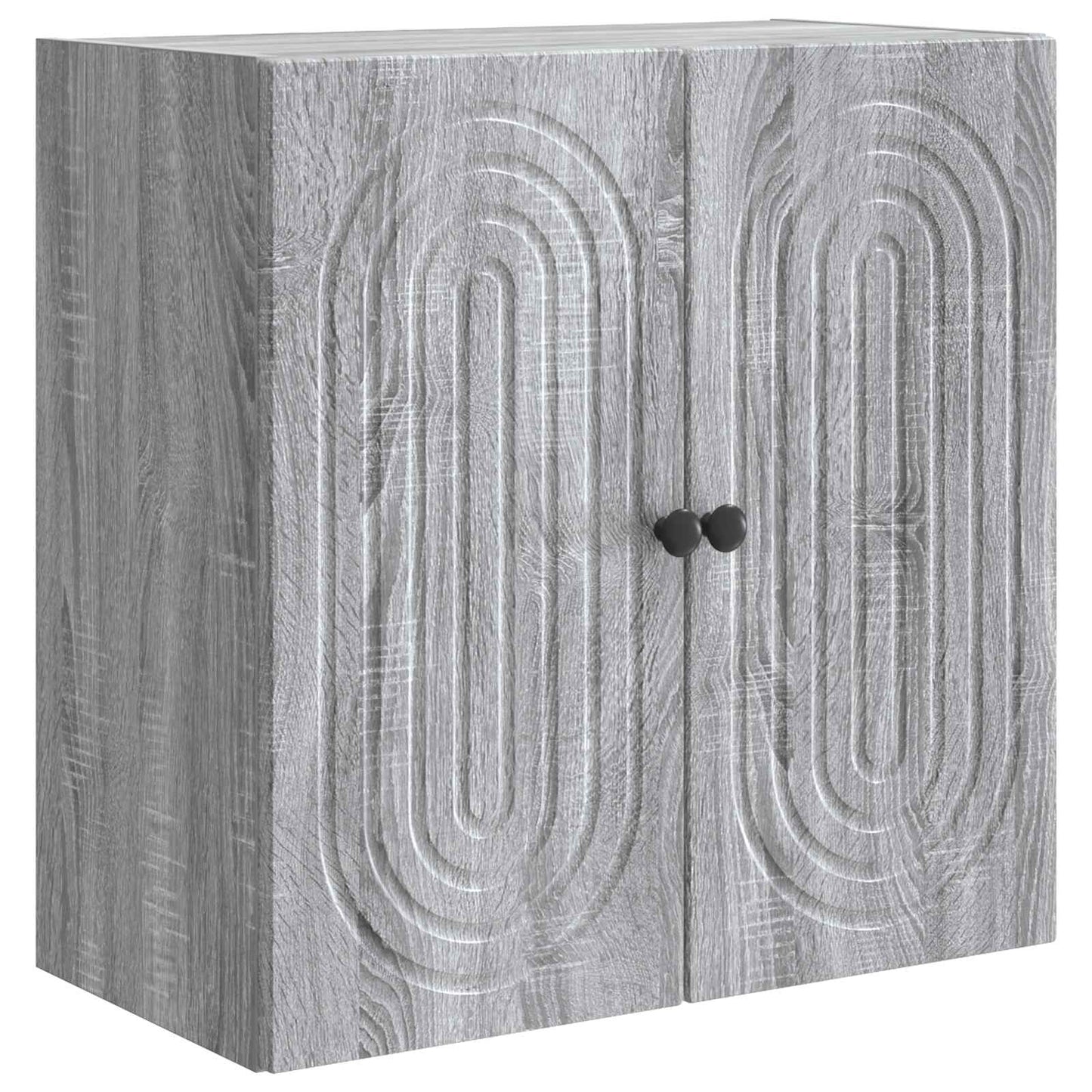 vidaXL Wall-Mounted Cabinet Grey Sonoma 59 x 31 x 60 cm