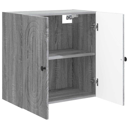 vidaXL Wall-Mounted Cabinet Grey Sonoma 59 x 31 x 60 cm