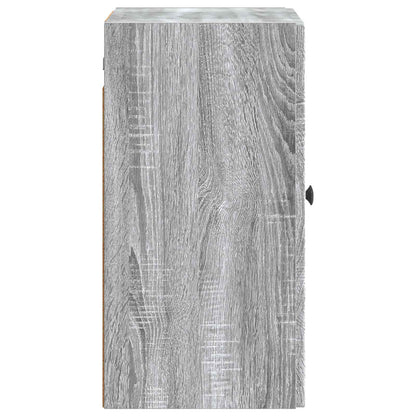 vidaXL Wall-Mounted Cabinet Grey Sonoma 59 x 31 x 60 cm