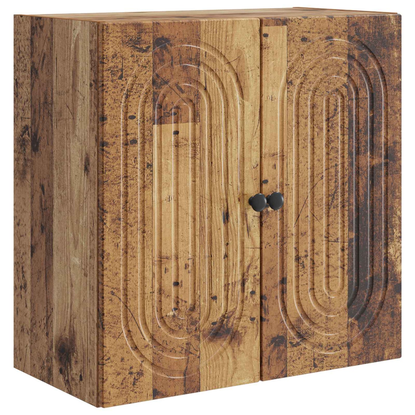 vidaXL Wall-Mounted Cabinet Old Wood 59 x 31 x 60 cm Engineered Wood