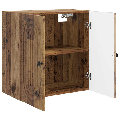 vidaXL Wall-Mounted Cabinet Old Wood 59 x 31 x 60 cm Engineered Wood