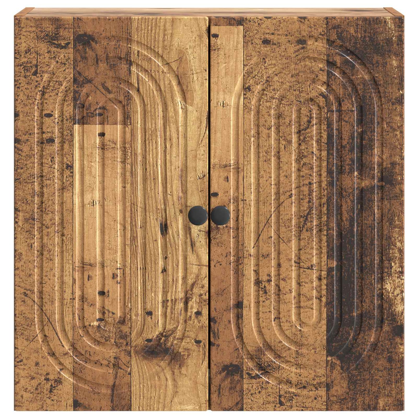 vidaXL Wall-Mounted Cabinet Old Wood 59 x 31 x 60 cm Engineered Wood