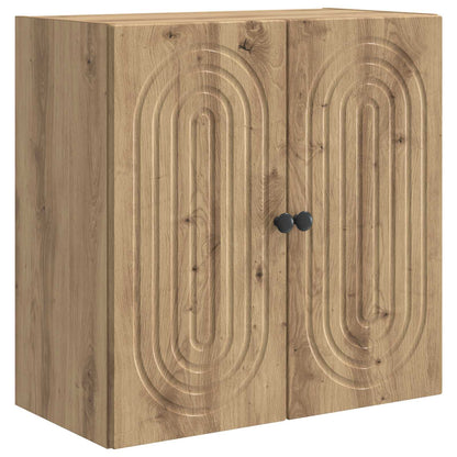 vidaXL Wall-Mounted Cabinet Artisan Oak 59 x 31 x 60 cm