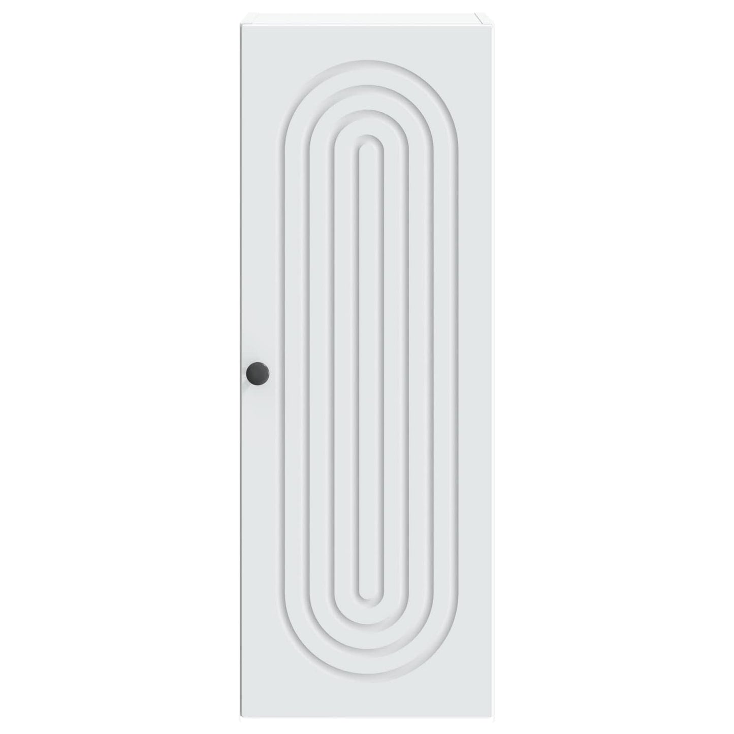 vidaXL Wall-Mounted Cabinet White 33 x 34.5 x 90 cm Engineered Wood