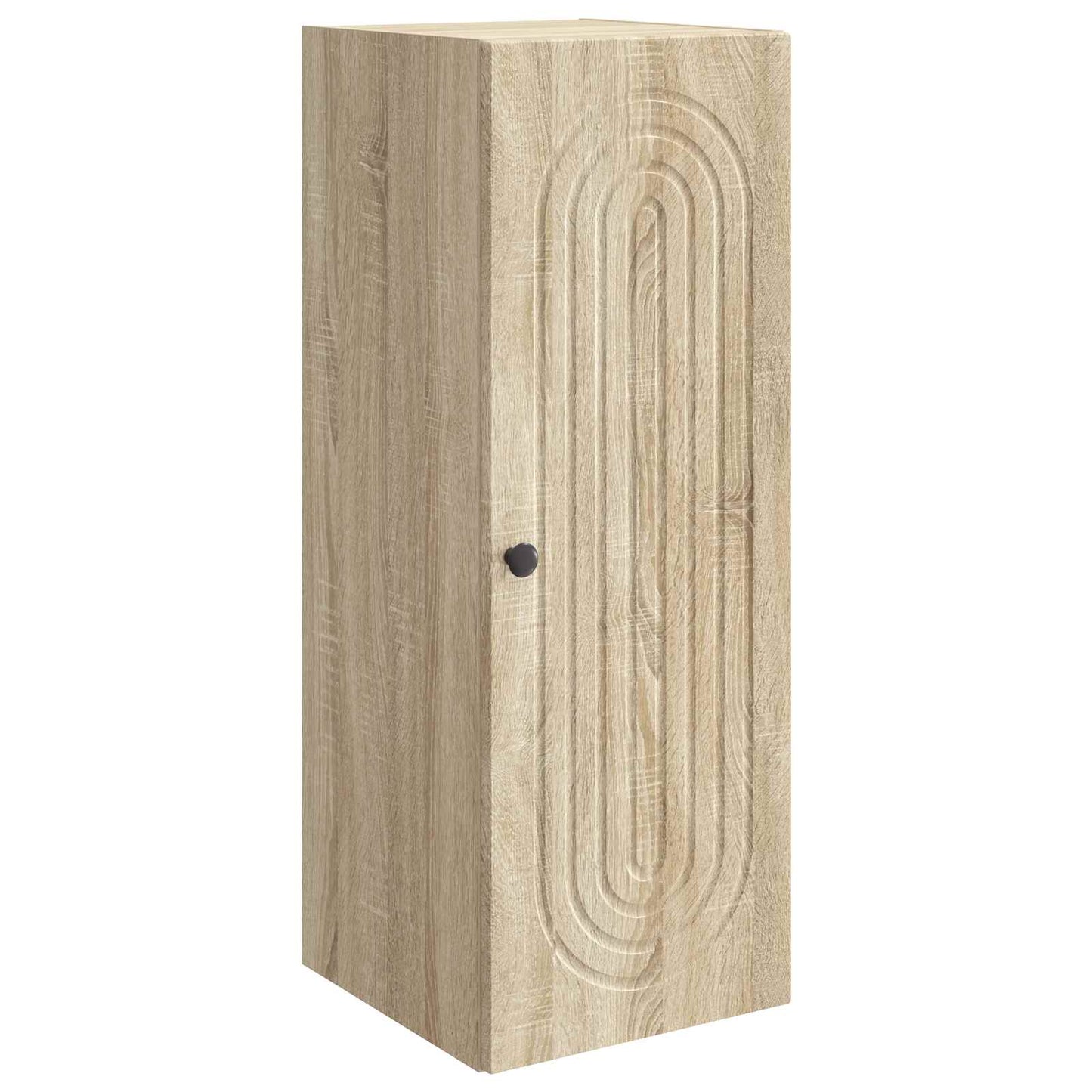 vidaXL Wall-Mounted Cabinet Sonoma Oak 33 x 34.5 x 90 cm