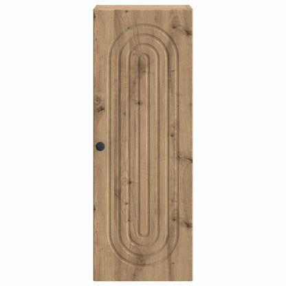 vidaXL Wall-Mounted Cabinet Artisan Oak 33 x 34.5 x 90 cm