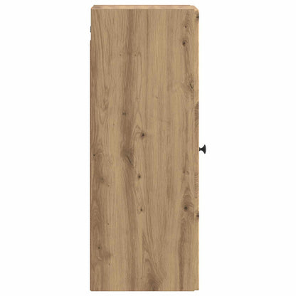 vidaXL Wall-Mounted Cabinet Artisan Oak 33 x 34.5 x 90 cm