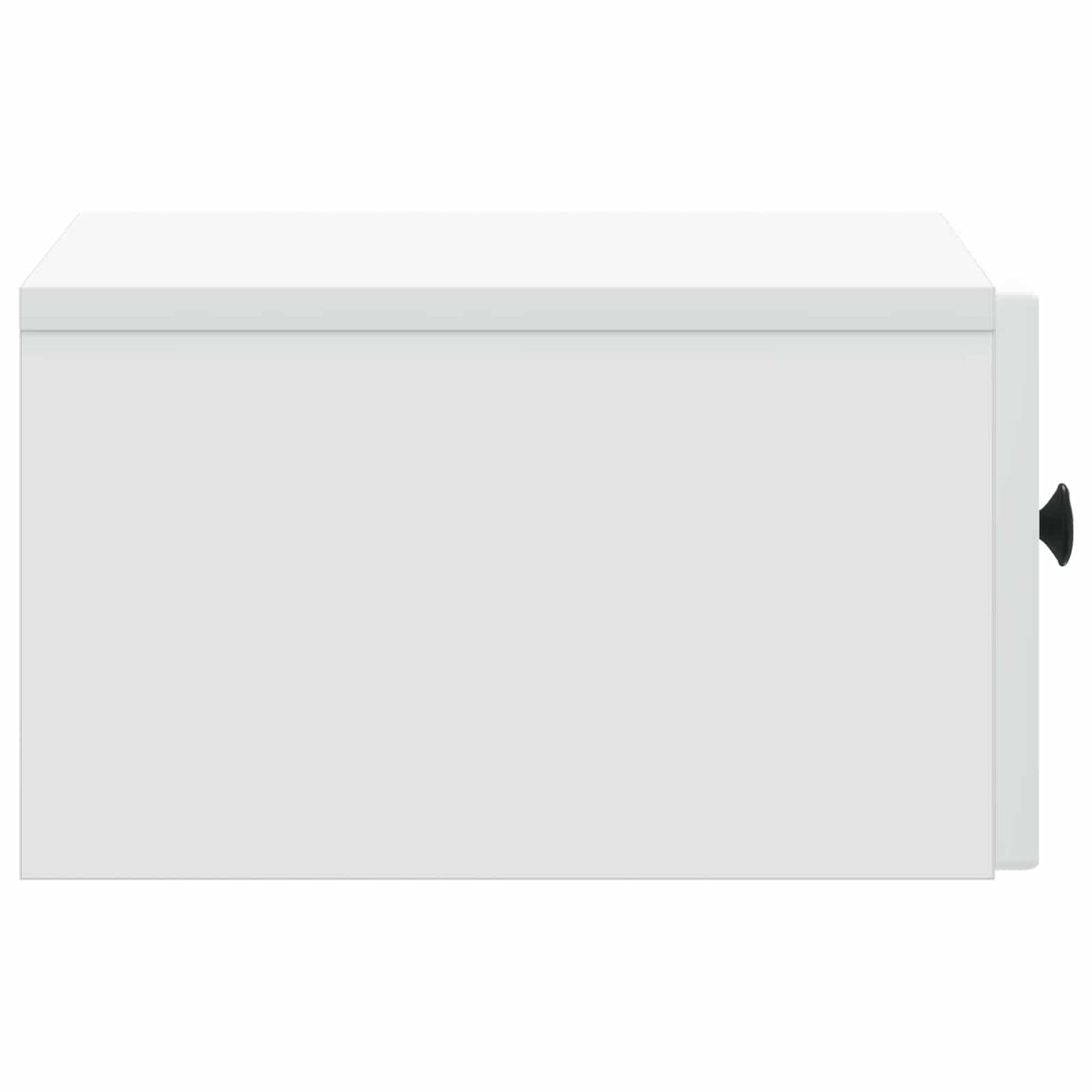vidaXL Wall-Mounted Bedside Cabinet 2 pcs White 33 x 34.5 x 20 cm