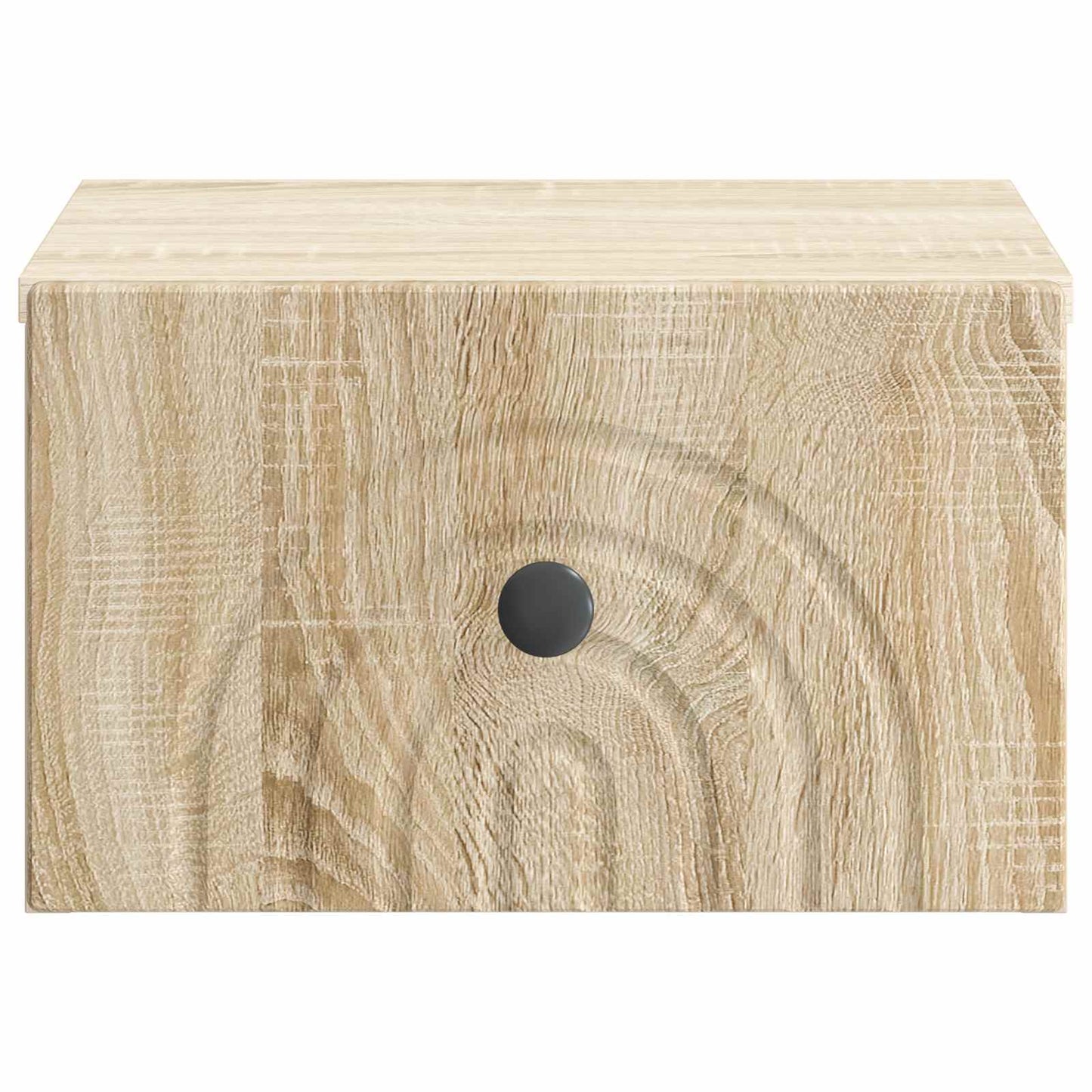 vidaXL Wall-Mounted Bedside Cabinet 2 pcs Sonoma Oak 33 x 34.5 x 20 cm