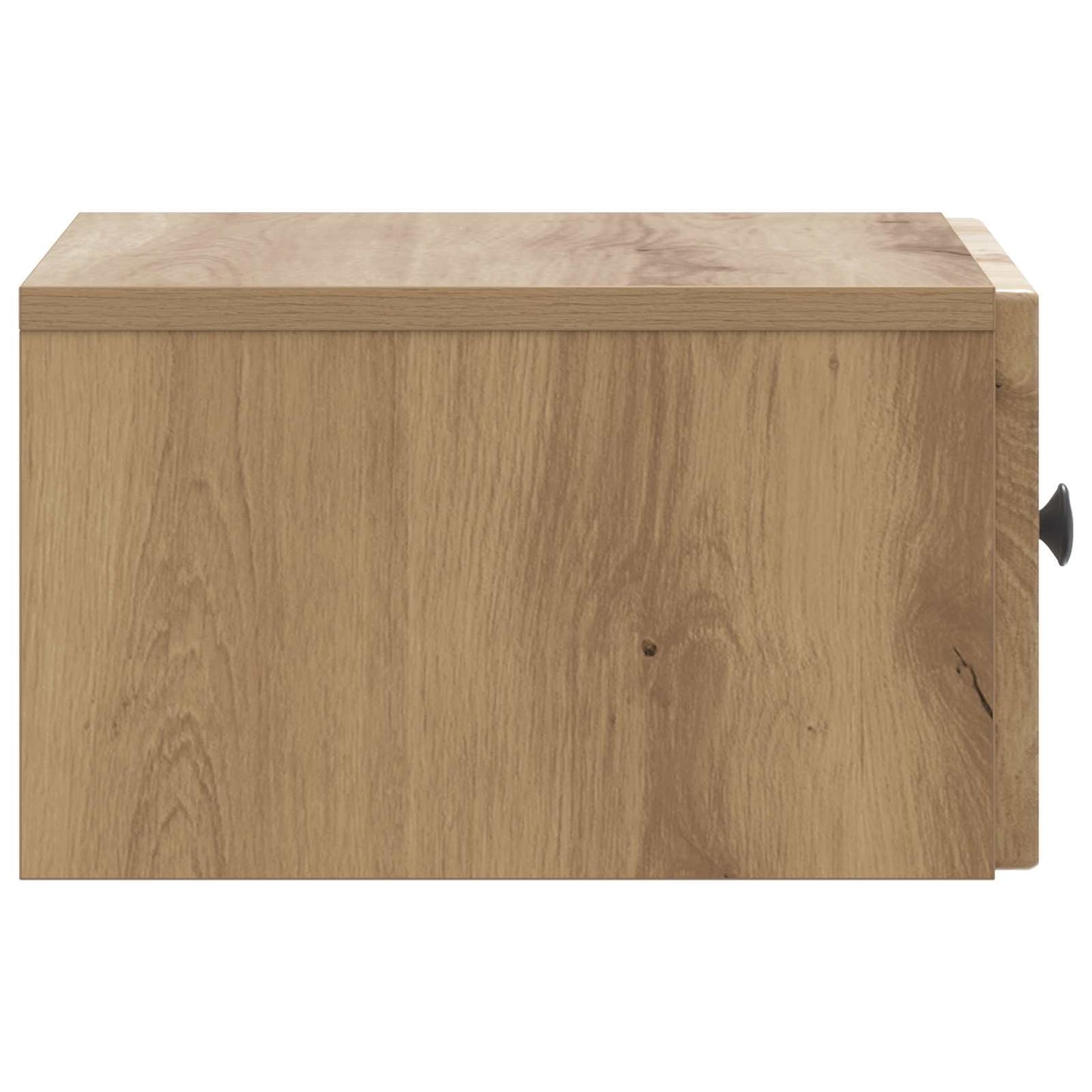 vidaXL Wall-Mounted Bedside Cabinet Artisan Oak 33 x 34.5 x 20 cm
