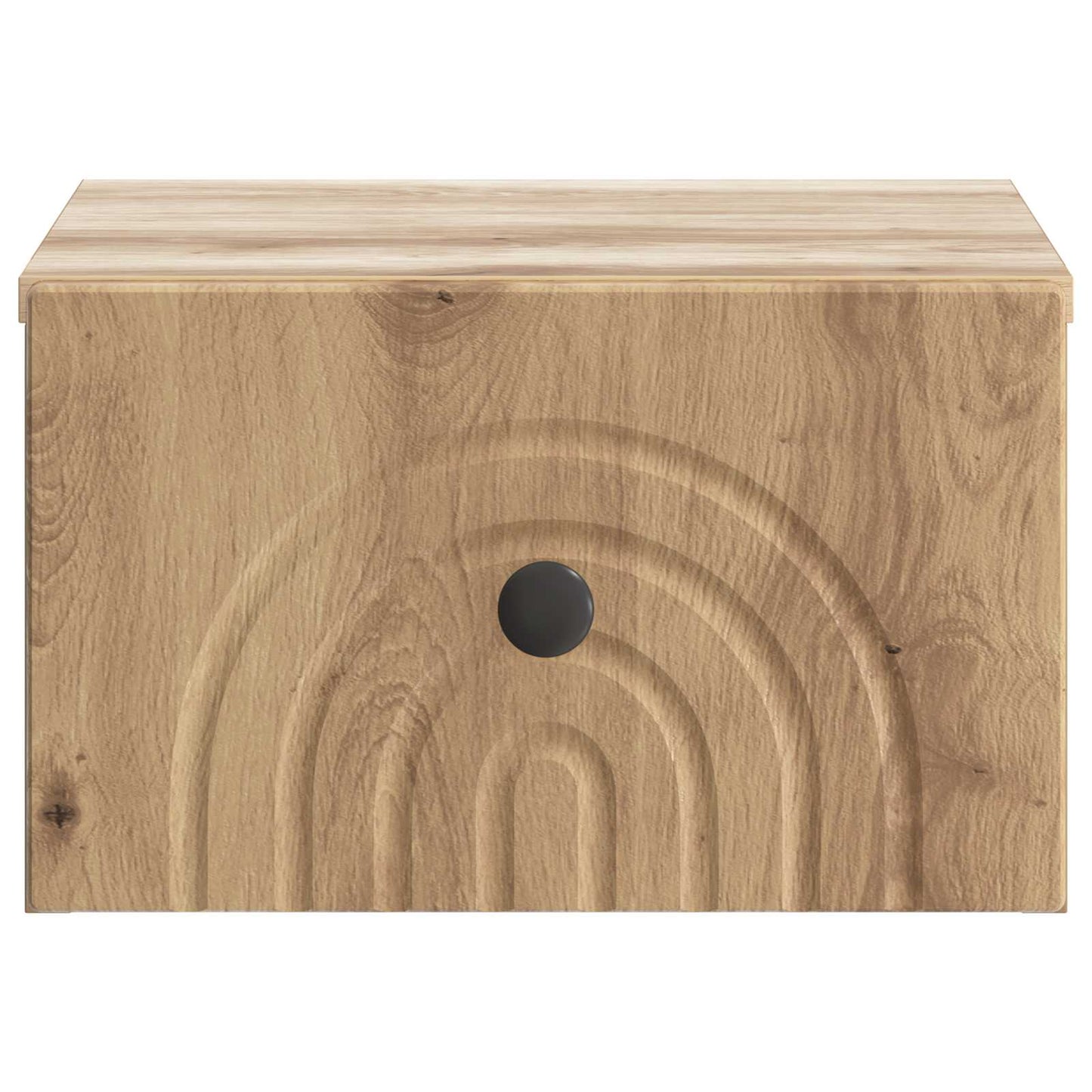 vidaXL Wall-Mounted Bedside Cabinet 2 pcs Artisan Oak