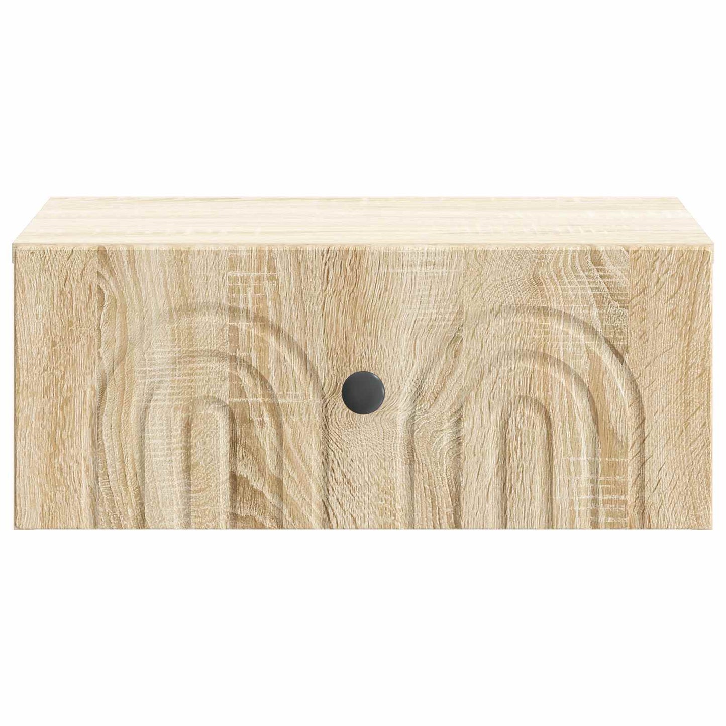 vidaXL Wall-Mounted Bedside Cabinet 2 pcs Sonoma Oak 49 x 34.5 x 20 cm