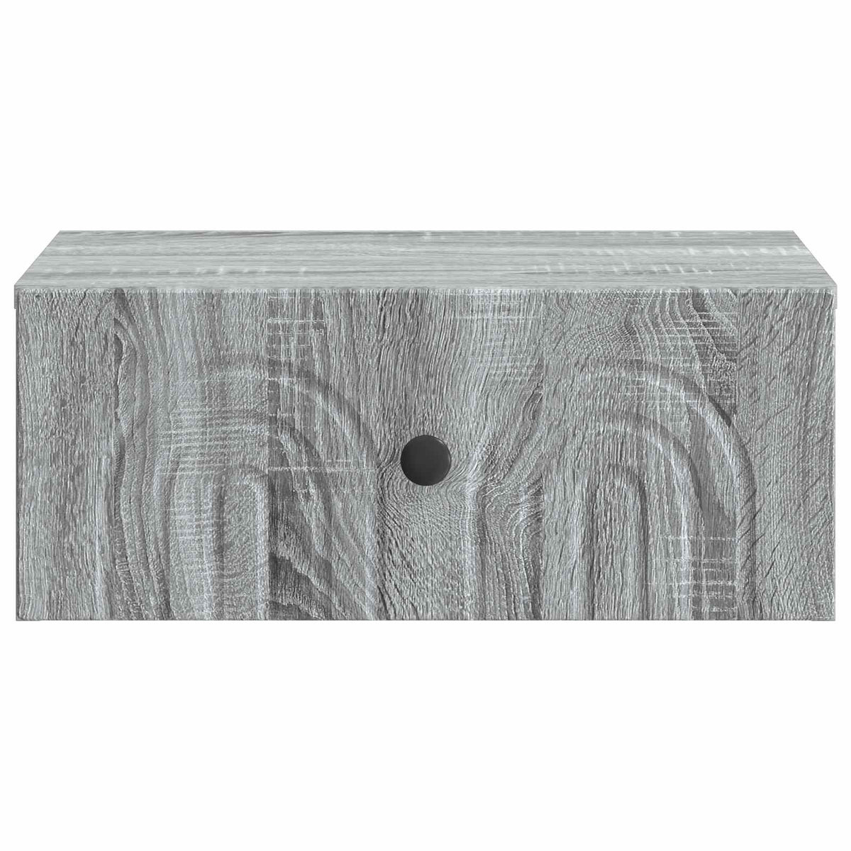 vidaXL Wall-Mounted Bedside Cabinet 2 pcs Grey Sonoma