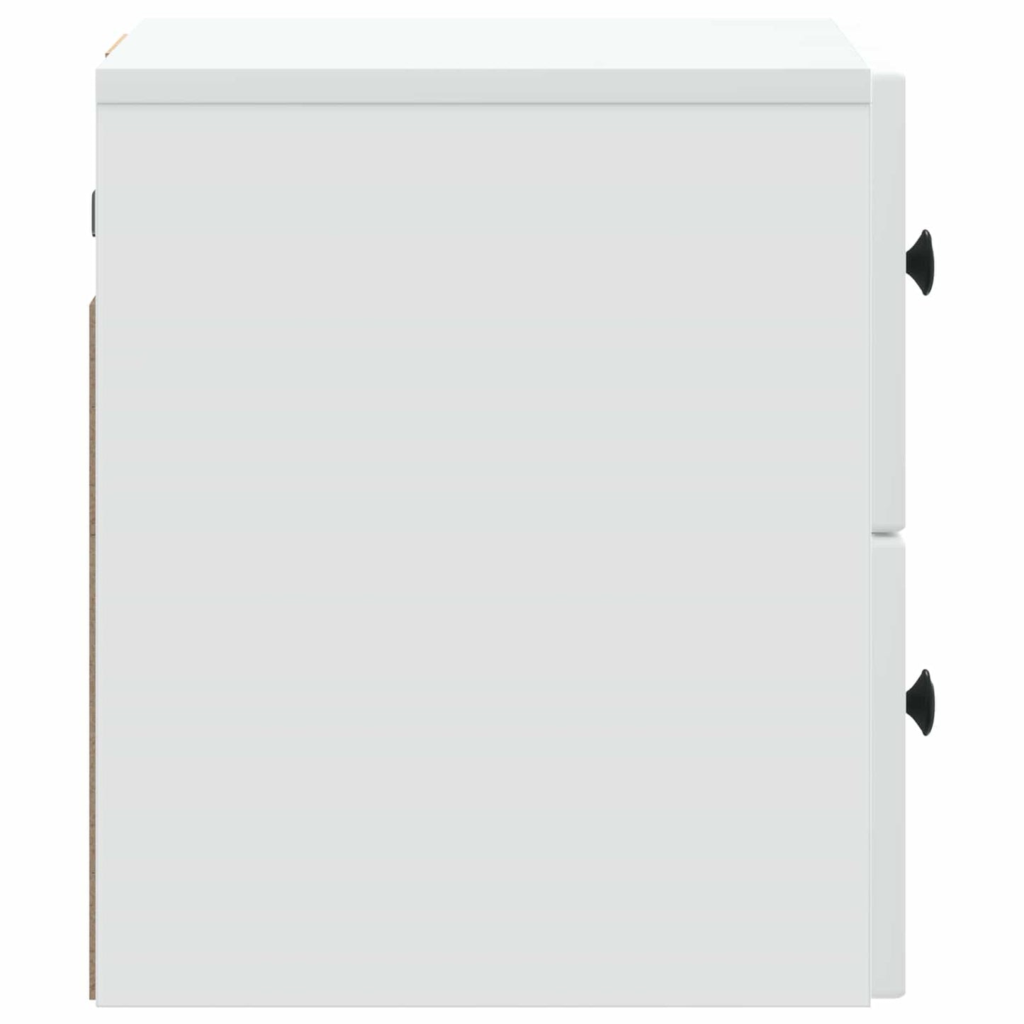 vidaXL Wall-Mounted Bedside Cabinet 2 pcs White 33 x 34.5 x 40 cm