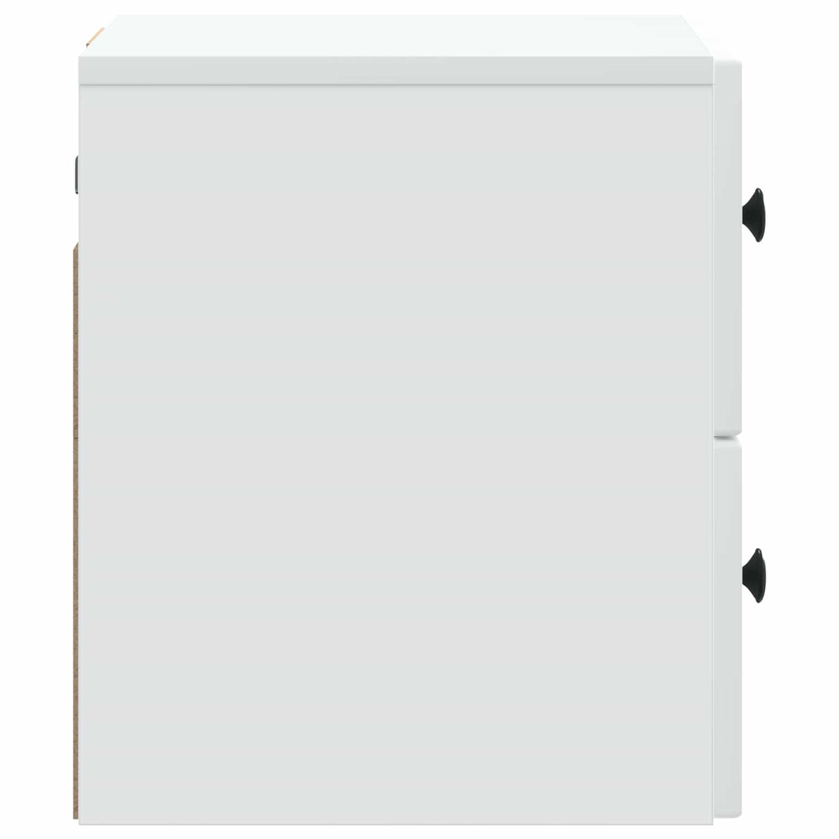 vidaXL Wall-Mounted Bedside Cabinet 2 pcs White 33 x 34.5 x 40 cm