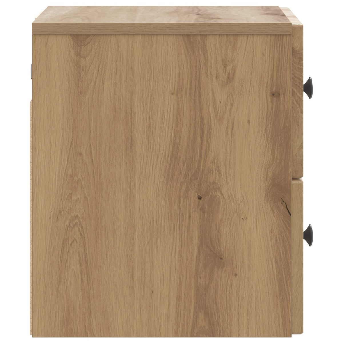 vidaXL Wall-Mounted Bedside Cabinet 2 pcs Artisan Oak