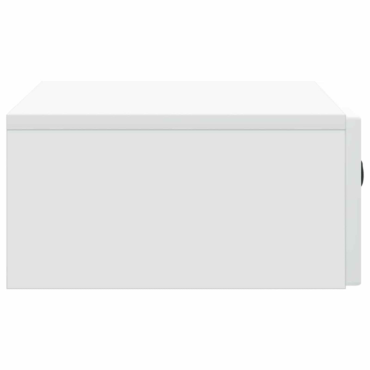 vidaXL Wall-Mounted Side Table 59 x 34.5 x 17 cm Engineered Wood White