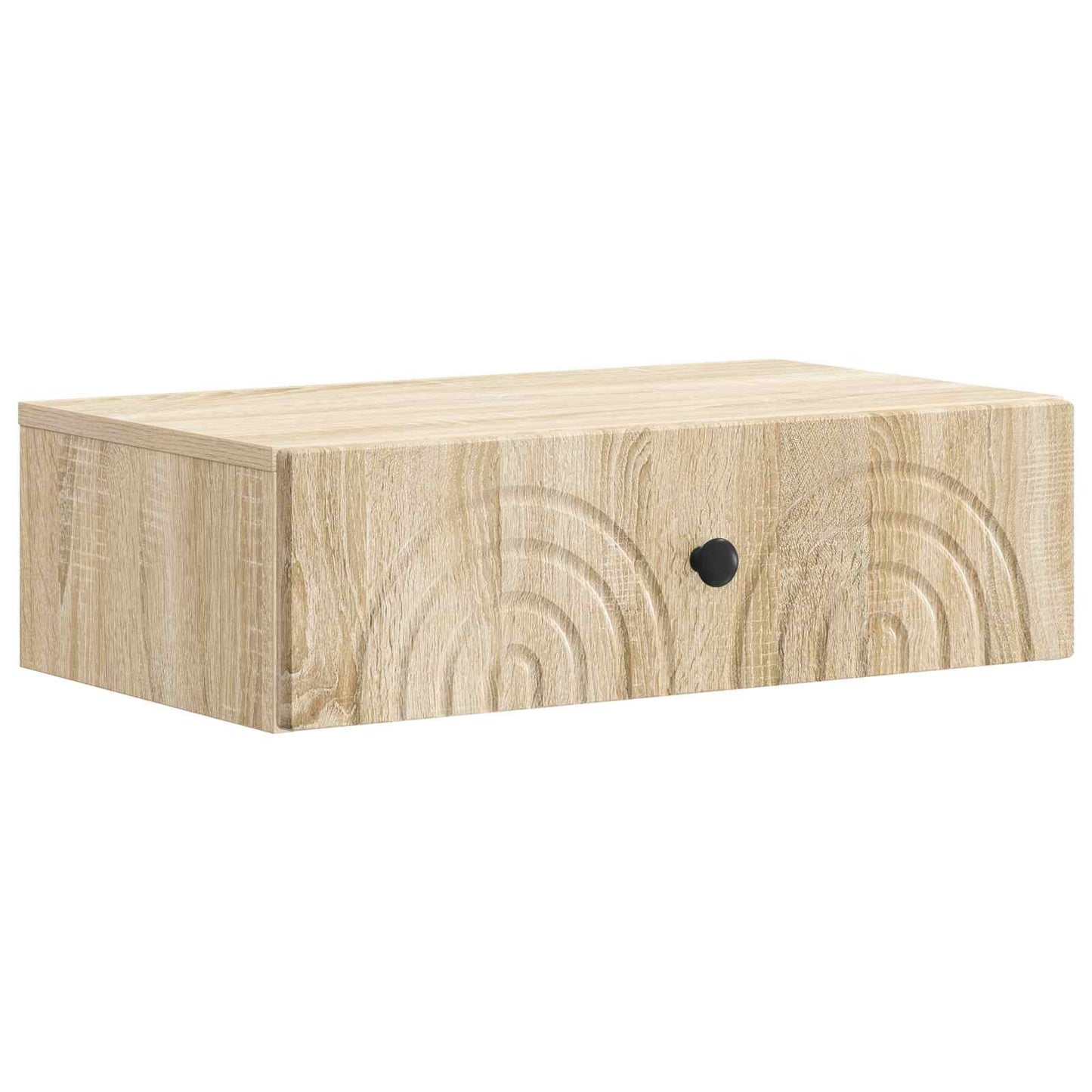 vidaXL Wall-Mounted Side Table 59 x 34.5 x 17 cm Engineered Wood