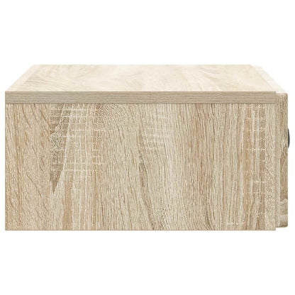 vidaXL Wall-Mounted Side Table 59 x 34.5 x 17 cm Engineered Wood