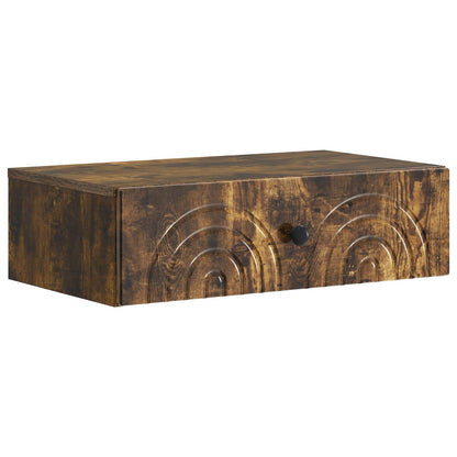 vidaXL Wall-Mounted Side Table 59 x 34.5 x 17 cm Engineered Wood