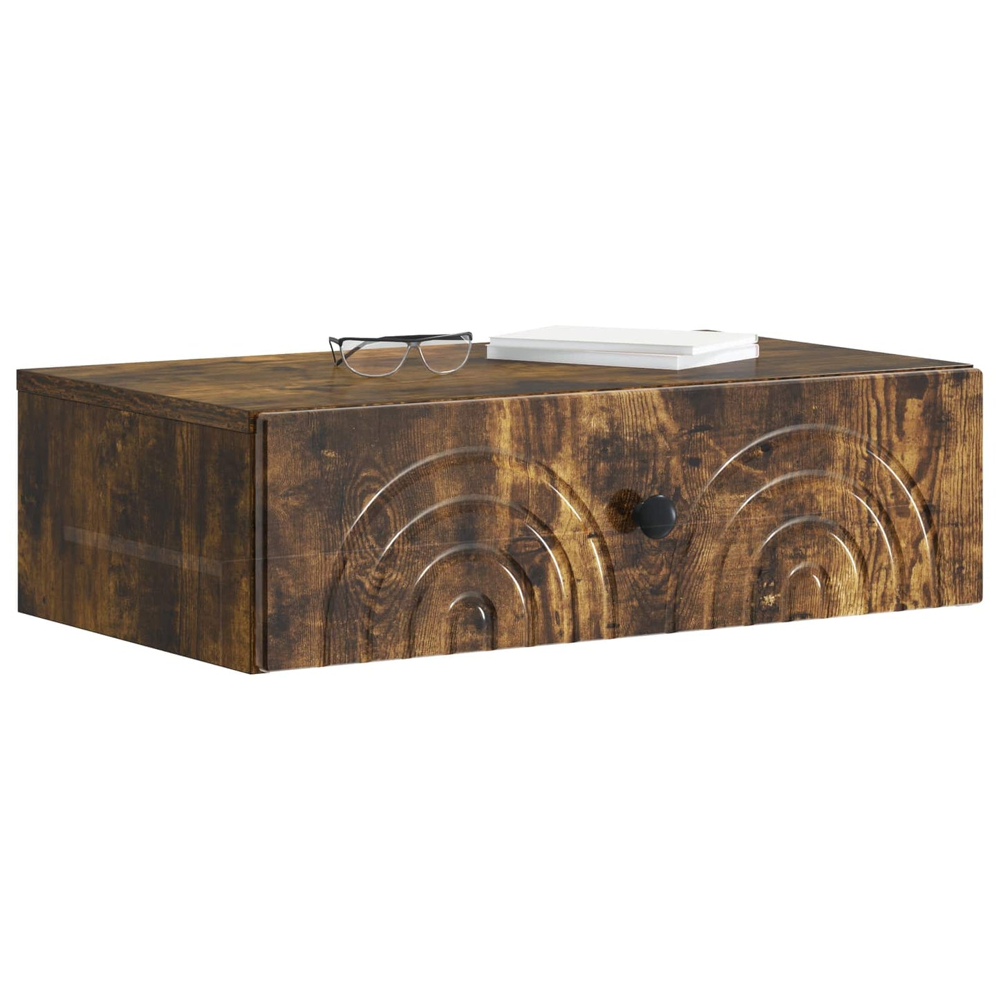 vidaXL Wall-Mounted Side Table 59 x 34.5 x 17 cm Engineered Wood