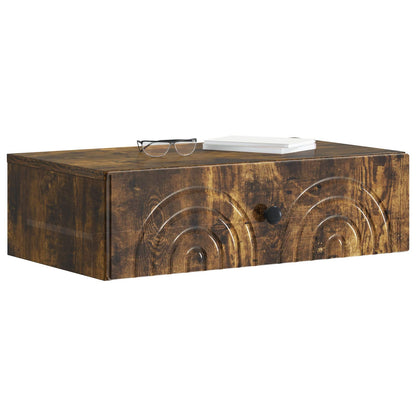 vidaXL Wall-Mounted Side Table 59 x 34.5 x 17 cm Engineered Wood